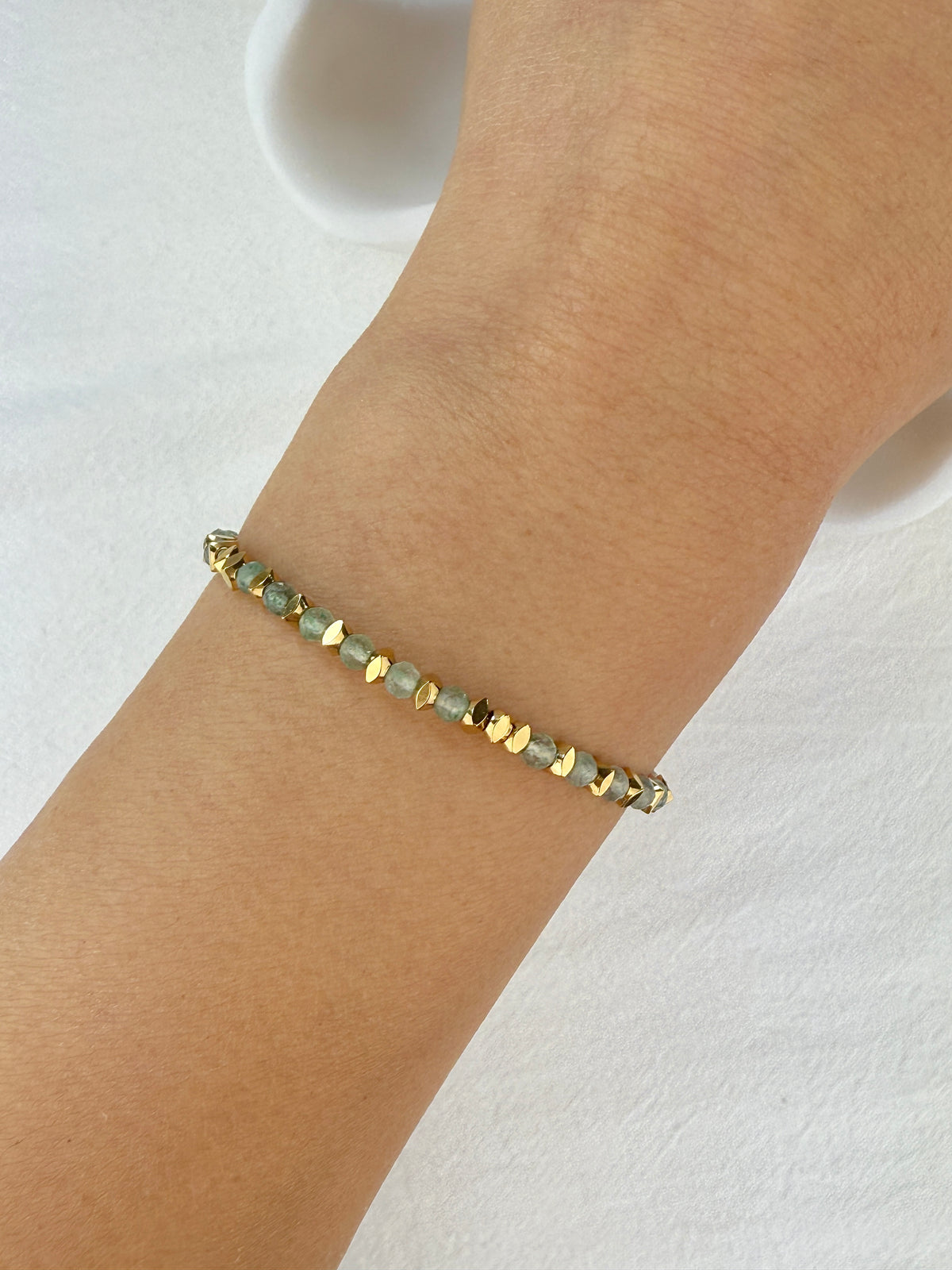 Bracelet QUARTZ FRAISE VERTRE
