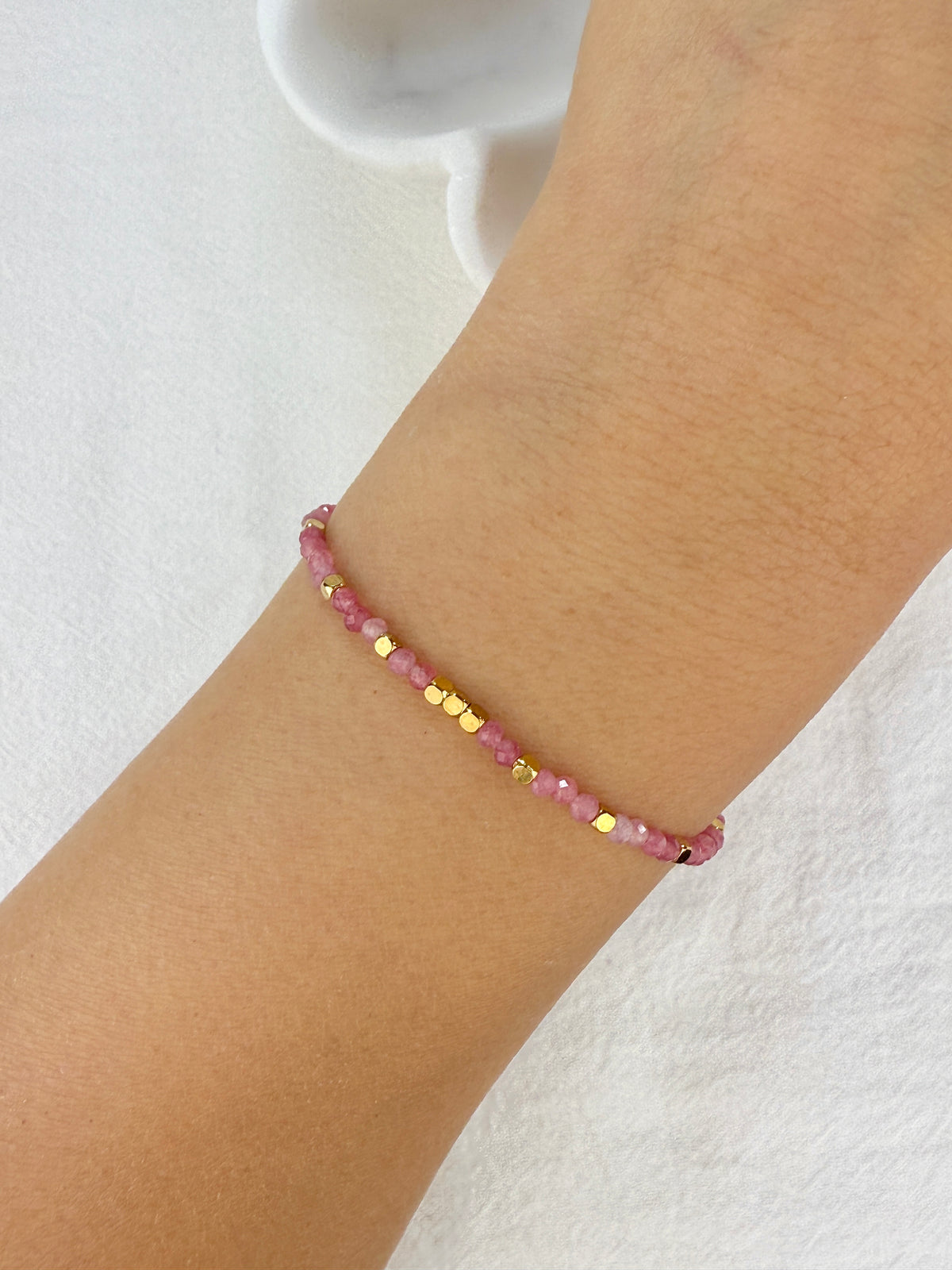 Bracelet TOURMALINE ROSE