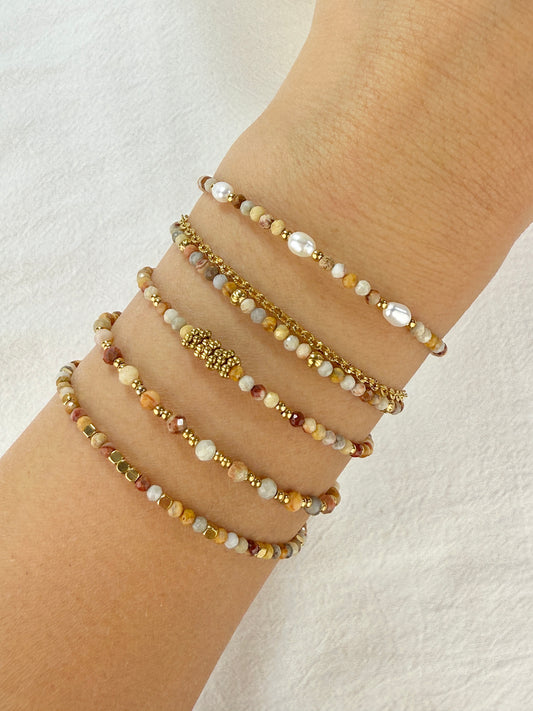 Bracelet AGATE CRAZY LACE