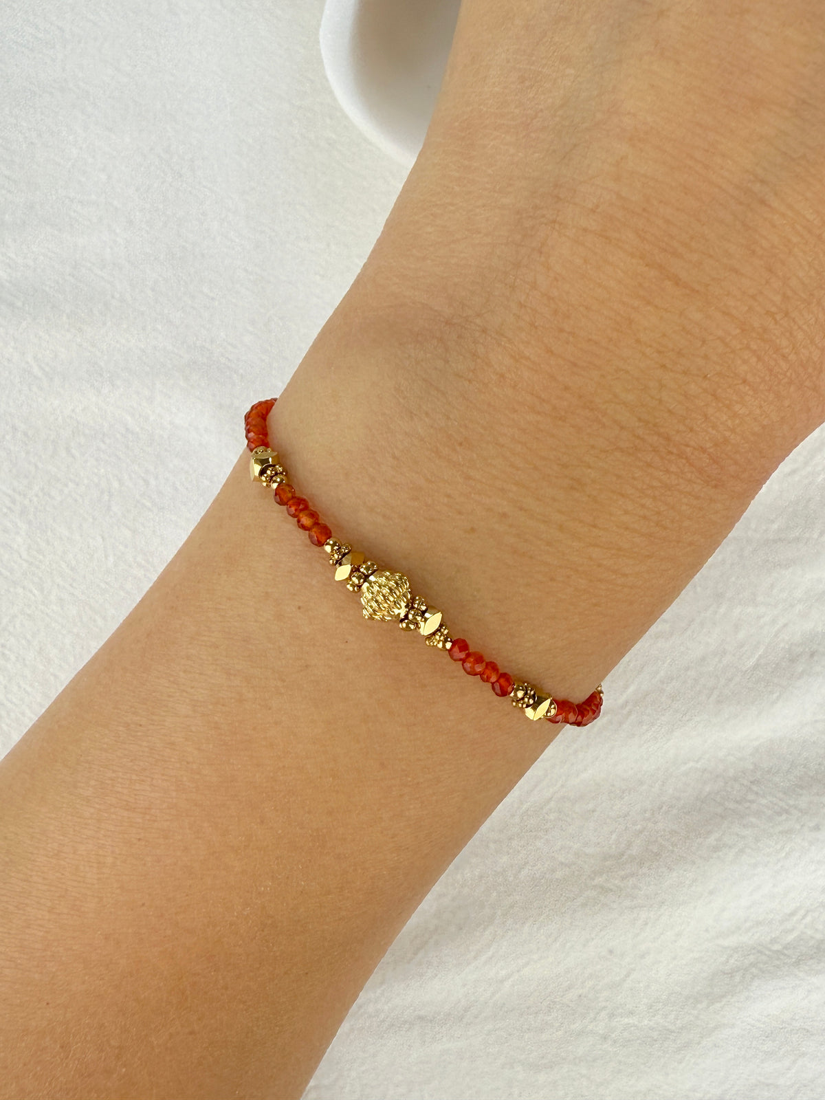 Bracelet AGATE ROUGE