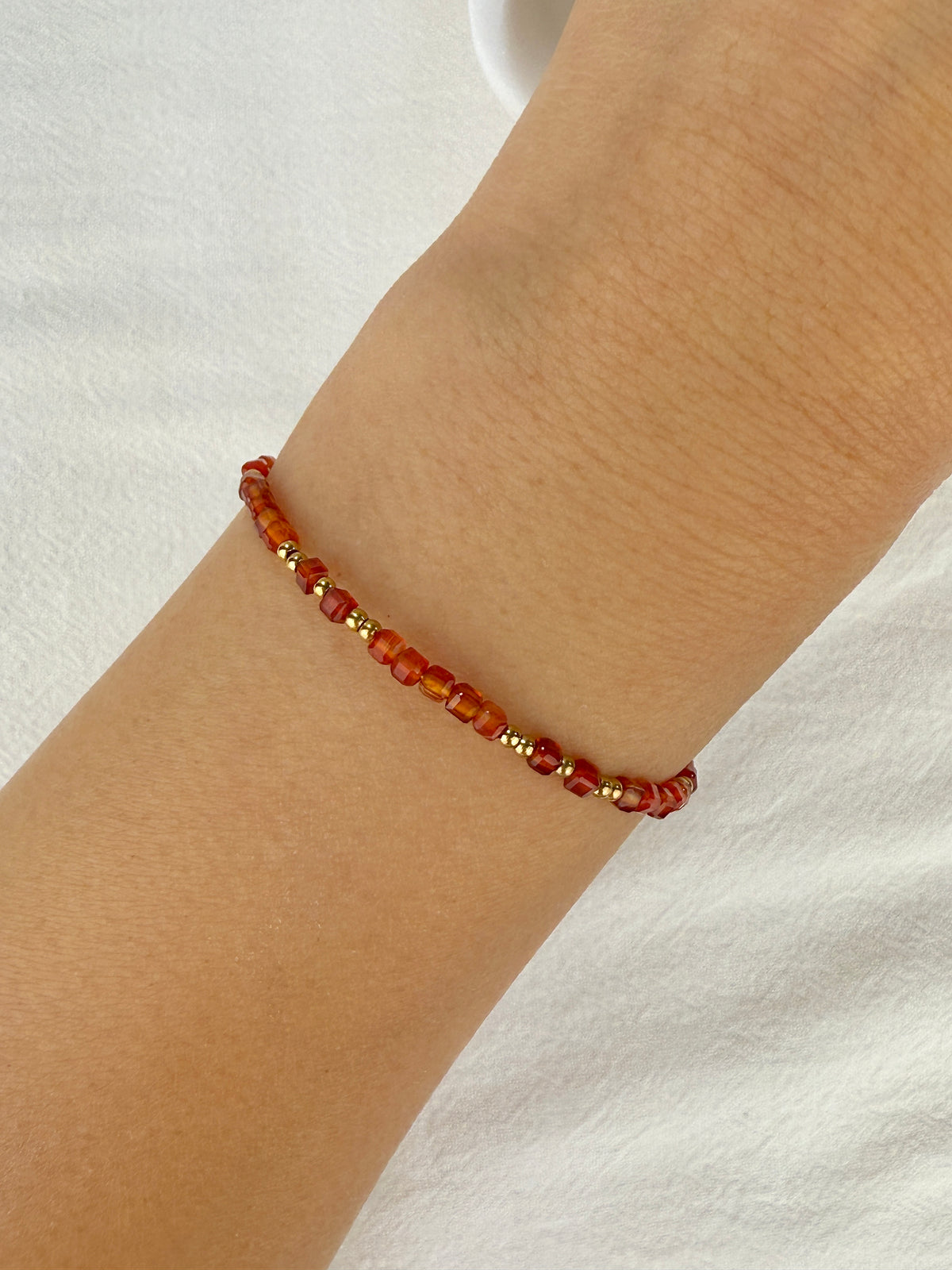 Bracelet AGATE ROUGE