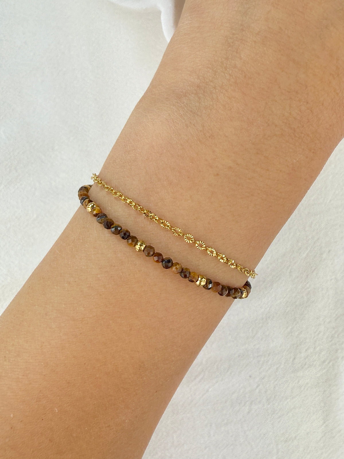 Bracelet OEIL DE TIGRE JAUNE