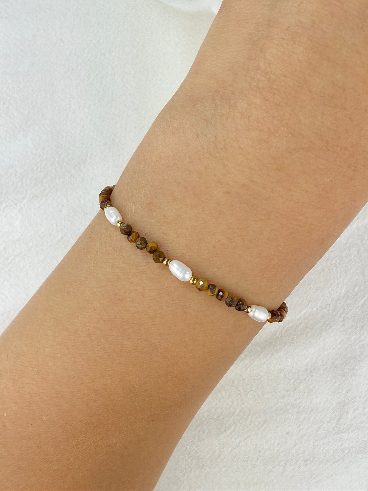 Bracelet OEIL DE TIGRE JAUNE