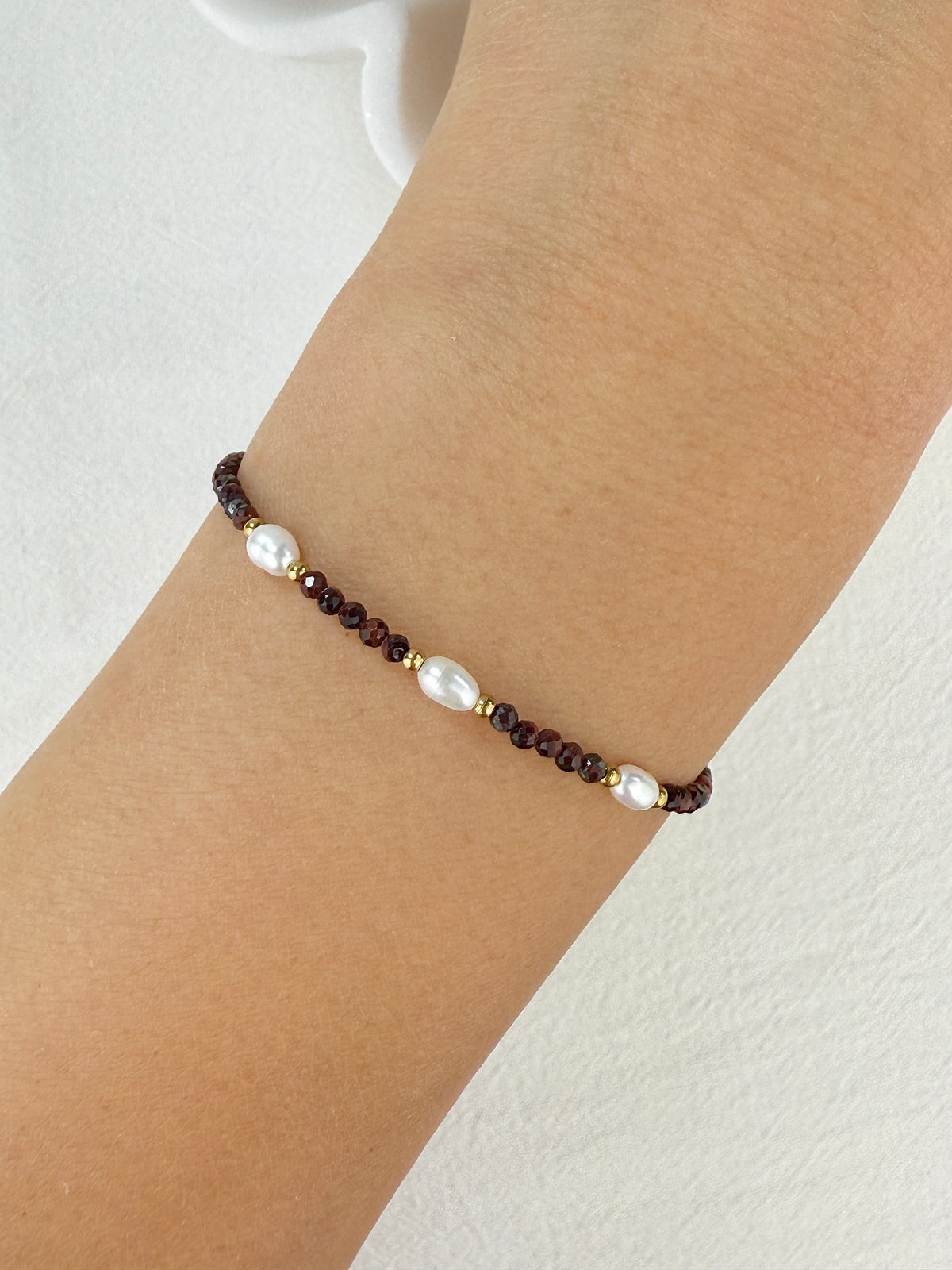 Bracelet OEIL DE TIGRE ROUGE