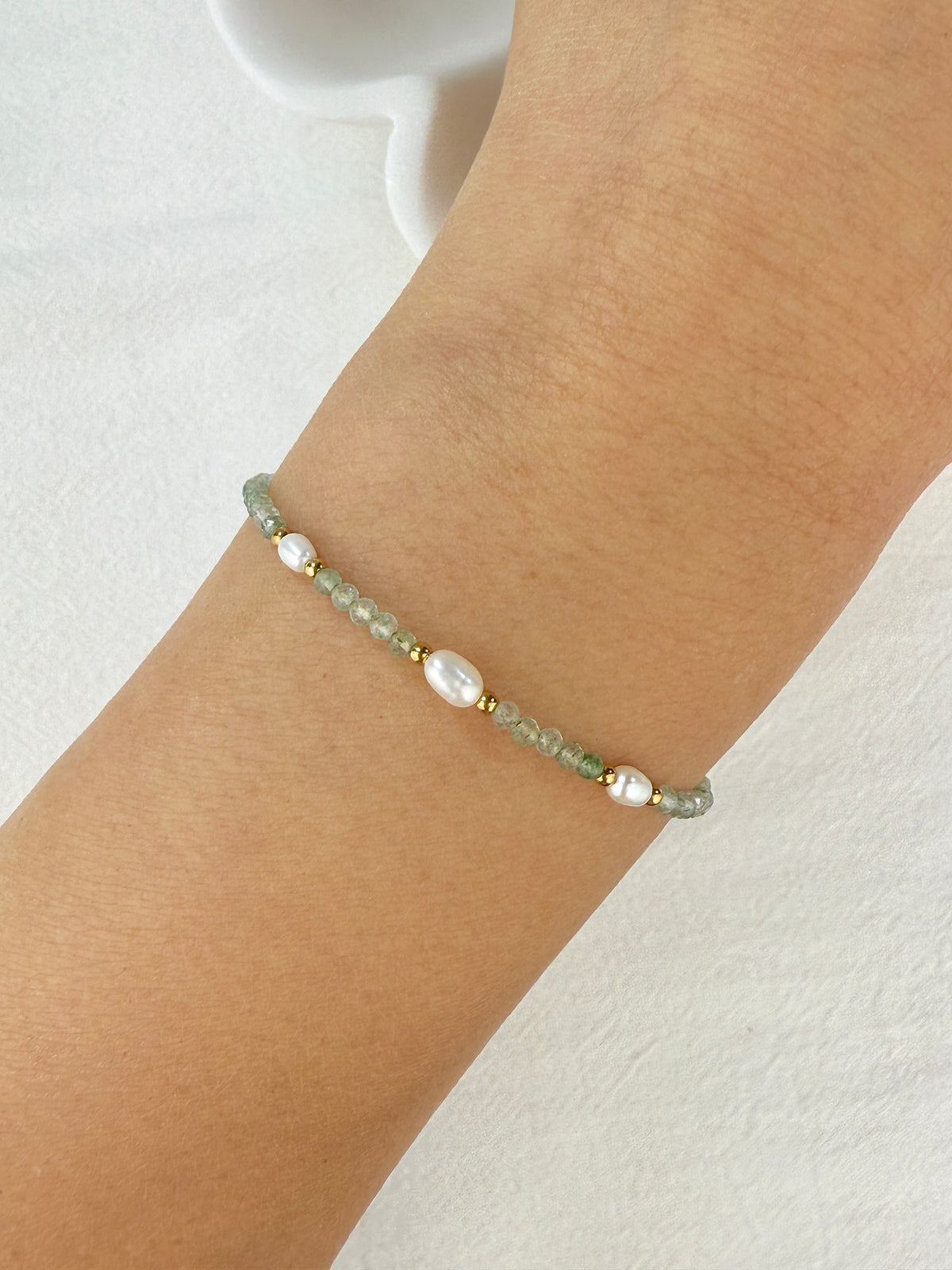 Bracelet QUARTZ FRAISE VERTRE