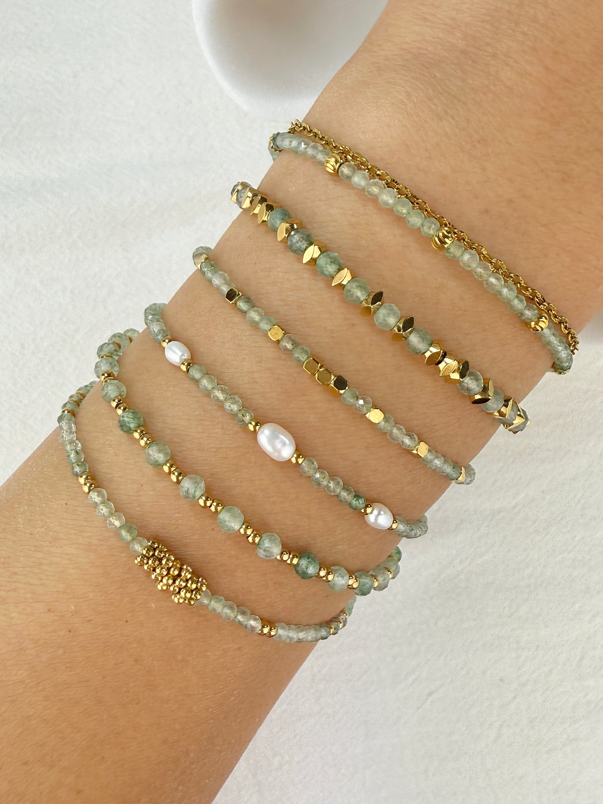 Bracelet QUARTZ FRAISE VERTRE